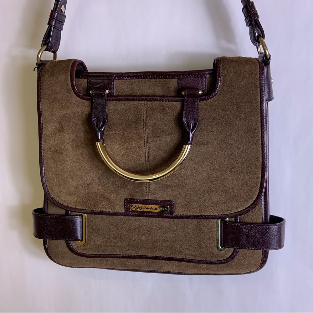 SALE!!! Hayden-Harnett Suede Messenger Bag